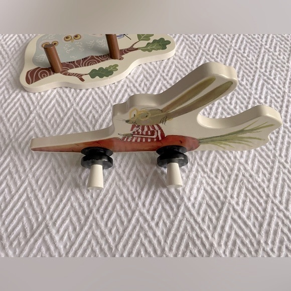 IKEA Wall Decor Retired Ikea Childrens Wall Hooks Rabbit And Owls Poshmark